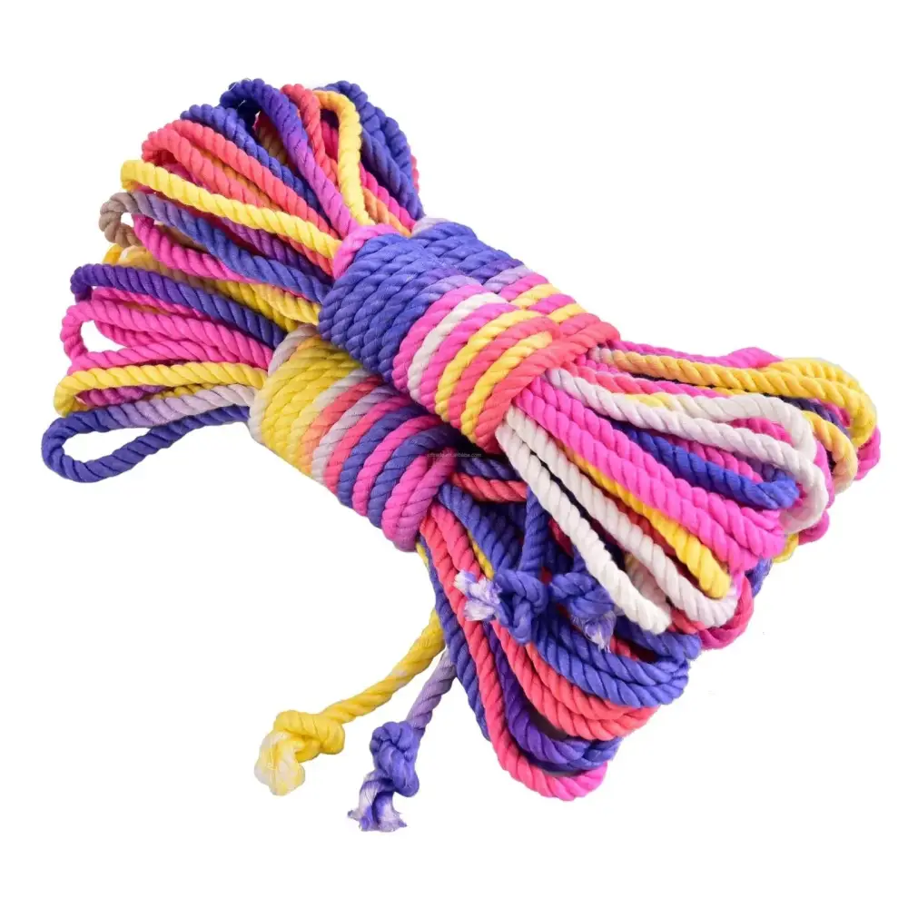 Pride Rainbow Bamboo Shibari Rope - Purples - bamboo, bamboos, bondage, bondage