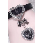 Princess Glam Choker Necklace in White Pink or Black - necklace