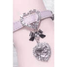 Princess Glam Choker Necklace in White, Pink or Black - Cosparty