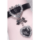 Princess Glam Choker Necklace in White, Pink or Black - Cosparty