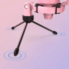 Professional Pink Streaming Microphone for Perfect Audio Quality - microphone