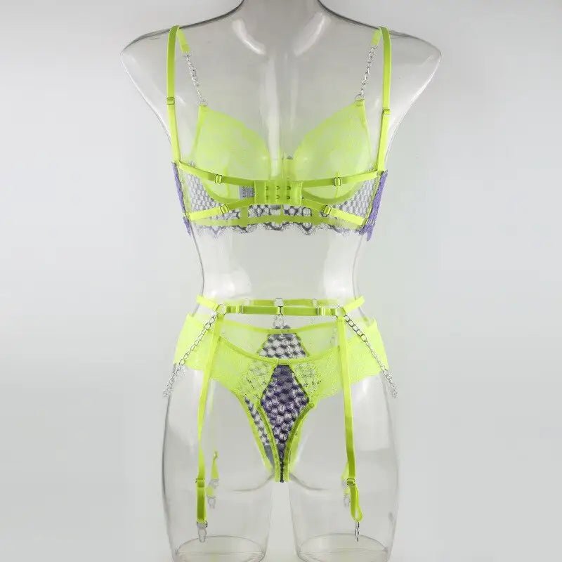 Punk Jester Lingerie Set for a Playful and Edgy Look - Cosparty