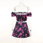 Punk Shirt with Pink Accents for Goth Style - Cosparty