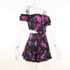 Punk Shirt with Pink Accents for Goth Style - Cosparty