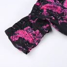 Punk Shirt with Pink Accents for Goth Style - Cosparty