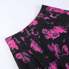 Punk Shirt with Pink Accents for Goth Style - Cosparty