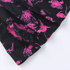 Punk Shirt with Pink Accents for Goth Style - Cosparty