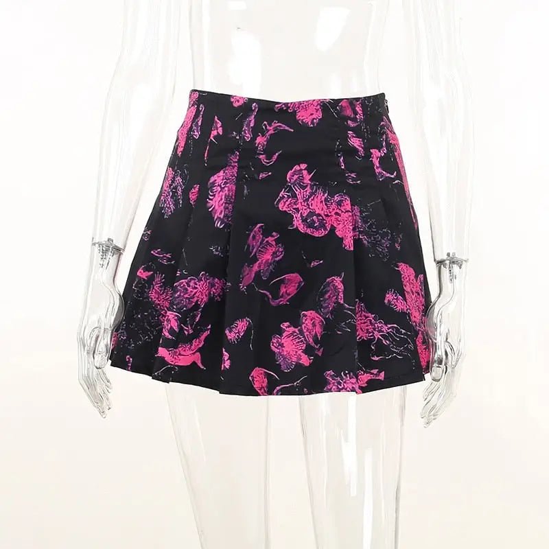 Punk Shirt with Pink Accents for Goth Style - Cosparty