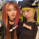 Puppy Bone Collar with Secure Gothic Buckle and Vegan Leather - Cosparty