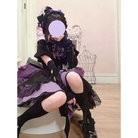 Purple Spade Lolita Dress for Enchanting Evening Looks - dress