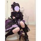 Purple Spade Lolita Dress for Enchanting Evening Looks - Cosparty