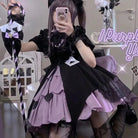 Purple Spade Lolita Dress for Enchanting Evening Looks - Cosparty