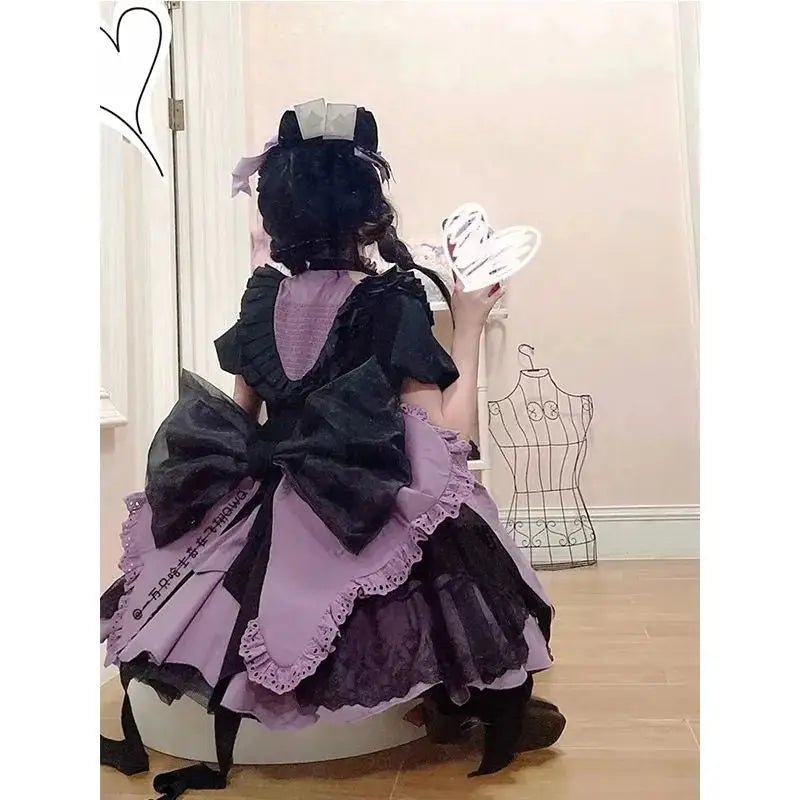 Purple Spade Lolita Dress for Enchanting Evening Looks - Cosparty