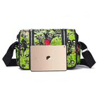 Quirky Green Zombie Parade Handbag for Year - Round Spookiness - Cosparty