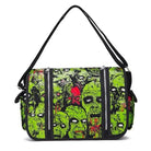 Quirky Green Zombie Parade Handbag for Year-Round Spookiness - bag