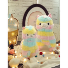 Rainbow Alpaca Plushies for Stress Relief and Adorable Comfort - Alpaca