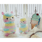 Rainbow Alpaca Plushies for Stress Relief and Adorable Comfort - Cosparty