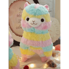 Rainbow Alpaca Plushies for Stress Relief and Adorable Comfort - Cosparty