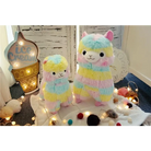 Rainbow Alpaca Plushies for Stress Relief and Adorable Comfort - Alpaca