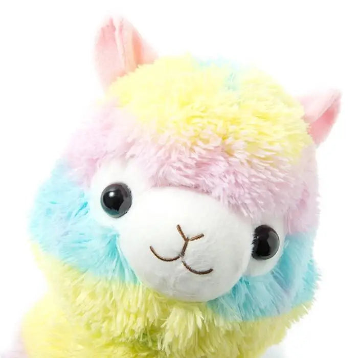 Rainbow Alpaca Plushies for Stress Relief and Adorable Comfort - Alpaca