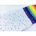 Rainbow Thigh High Glitter Socks with Rhinestones - Cosparty