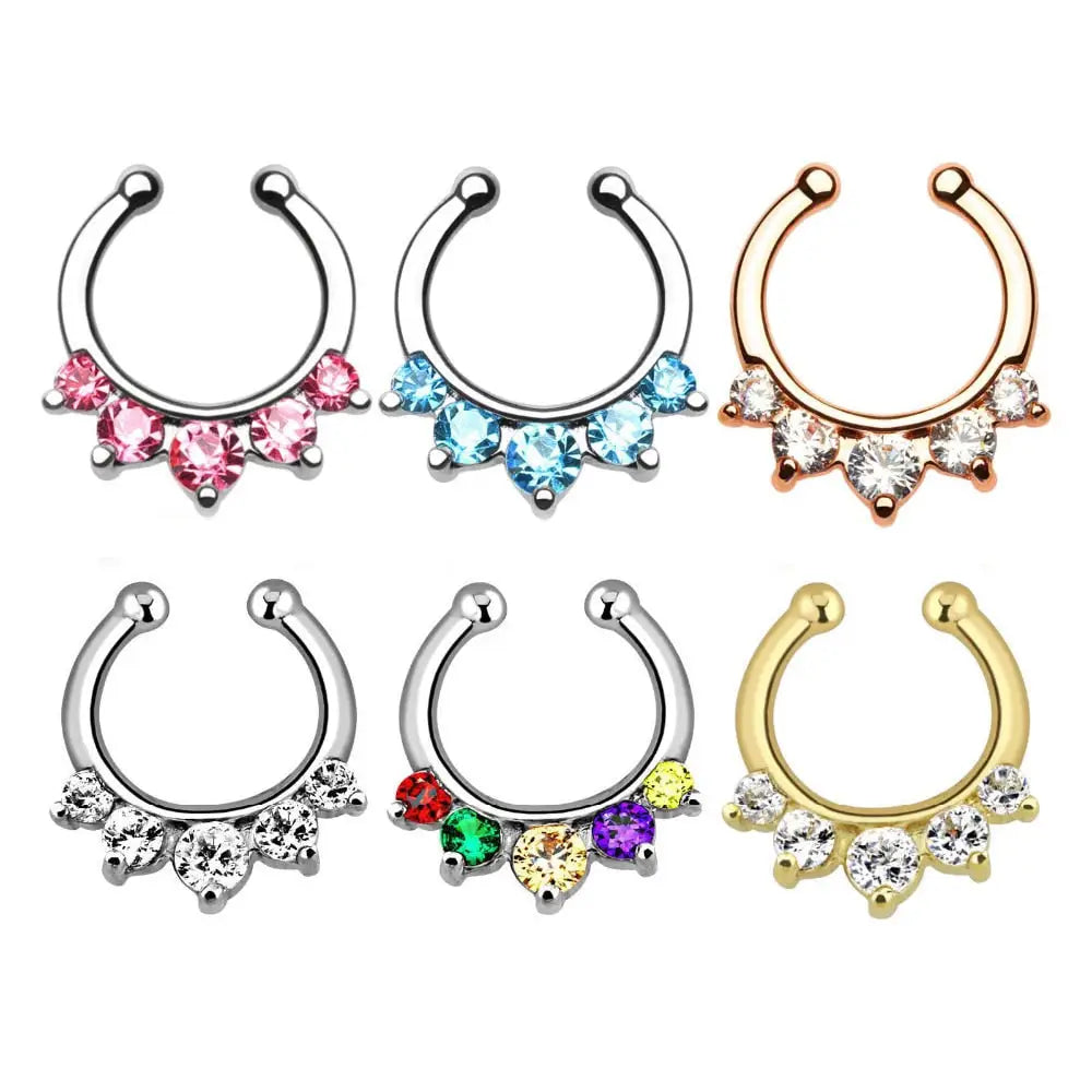 Realistic Septum Nose Rings for a Stylish Piercing Look - Jewelry