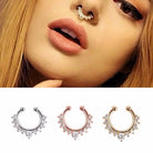 Realistic Septum Nose Rings for a Stylish Piercing Look - Jewelry