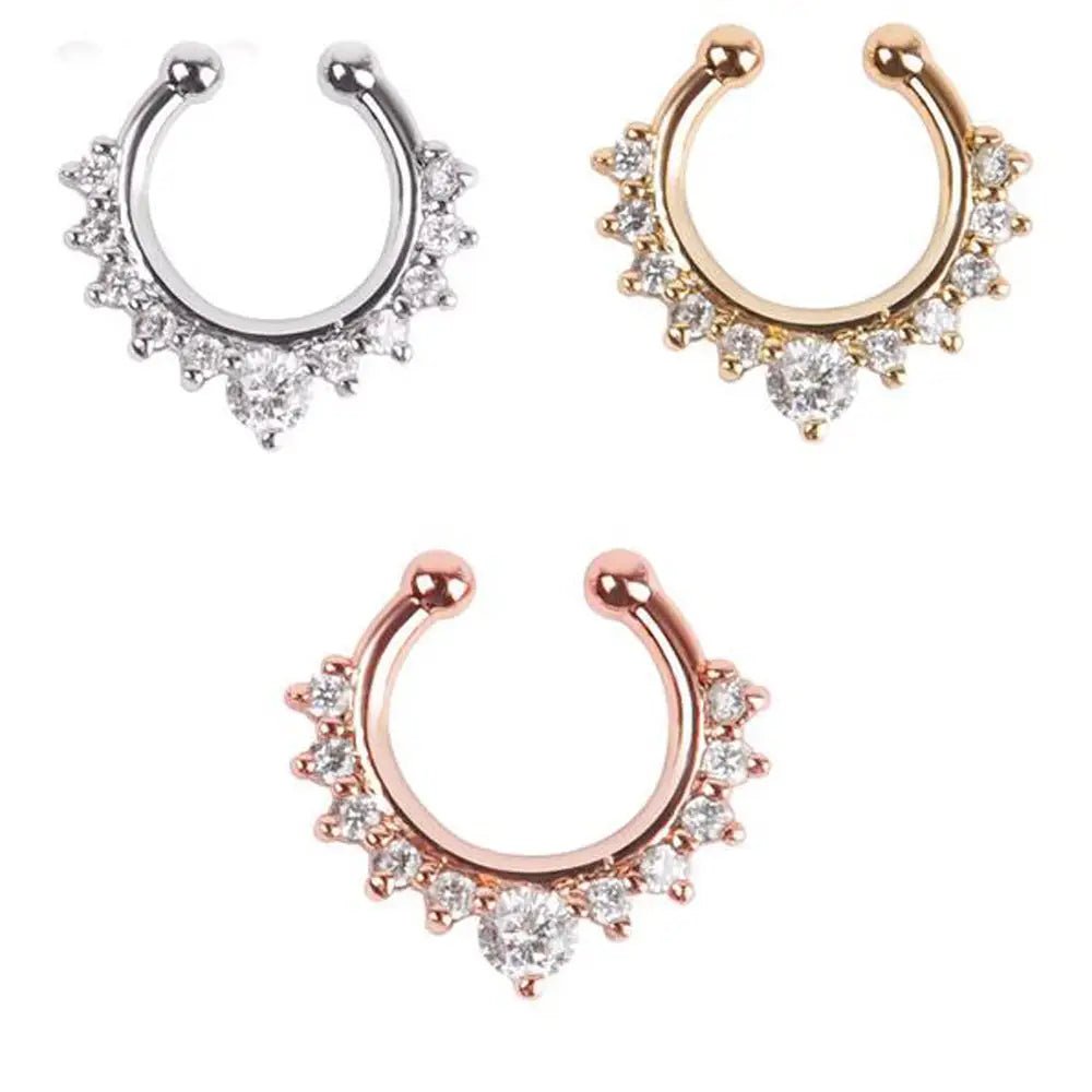 Realistic Septum Nose Rings for a Stylish Piercing Look - Cosparty