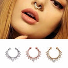 Realistic Septum Nose Rings for a Stylish Piercing Look - Cosparty