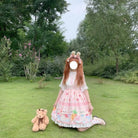 Red Bunny Parade Traditional JSK Lolita Dress for Girly Girls - dresses