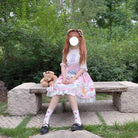 Red Bunny Parade Traditional JSK Lolita Dress for Girly Girls - Cosparty