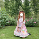 Red Bunny Parade Traditional JSK Lolita Dress for Girly Girls - Cosparty