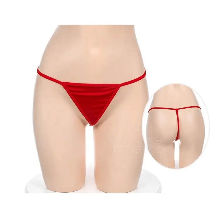 Reindeer Inspired Tutu Lingerie Set with Fur Trim and Antlers - Cosparty