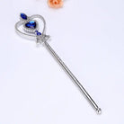 Rhinestone Embellished Gemstone Princess Tiara - Cosparty