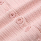 Ribbed Knit Cardigan Top for Angelcore and Fairycore Styles - Cosparty