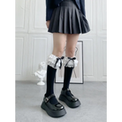 Ruffled Knee Socks for a Cute Kawaii and Fairycore Look - socks