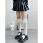 Ruffled Knee Socks for a Cute Kawaii and Fairycore Look - socks