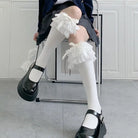 Ruffled Knee Socks for a Cute Kawaii and Fairycore Look - socks