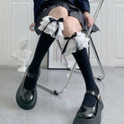 Ruffled Knee Socks for a Cute Kawaii and Fairycore Look - socks