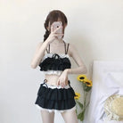 Ruffled Pink Princess Lingerie Set for Kawaii Beach Parties - Cosparty