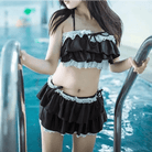 Ruffled Pink Princess Lingerie Set for Kawaii Beach Parties - Cosparty