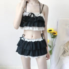 Ruffled Pink Princess Lingerie Set for Kawaii Beach Parties - Cosparty