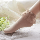 Ruffled Trim Ankle Socks for a Cute and Flirty Touch - Cosparty