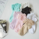 Ruffled Trim Ankle Socks for a Cute and Flirty Touch - Cosparty