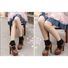 Ruffled Trim Ankle Socks for a Cute and Flirty Touch - Cosparty