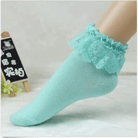 Ruffled Trim Ankle Socks for a Cute and Flirty Touch - Cosparty