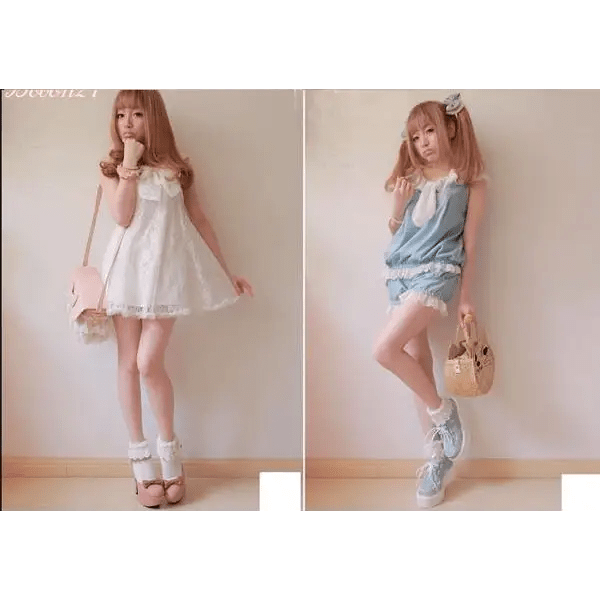 Ruffled Trim Ankle Socks for a Cute and Flirty Touch - Cosparty