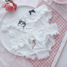 Ruffled White Kitten Panties for Neko Cuties - Cosparty