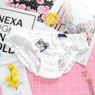 Ruffled White Kitten Panties for Neko Cuties - Cosparty