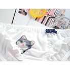 Ruffled White Kitten Panties for Neko Cuties - Cosparty